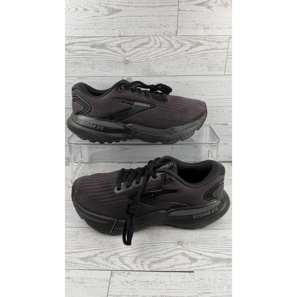 Brooks Glycerin Gts 21 1204091D020 Black 7D Womens Sneakers Running Shoes #89